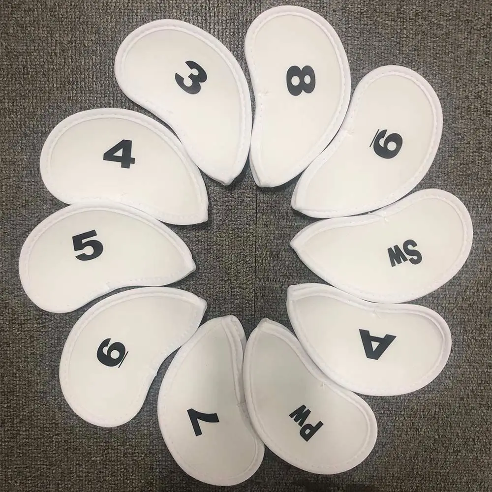 Design Eisen Keil Protector Golf Training Ausrüstung Eisen Pole Abdeckung Golf Club Protector Golf Head Cover Golf Eisen Headcover