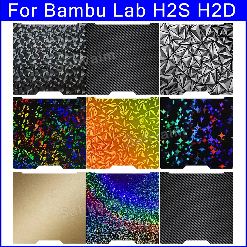 Bambu Lab H2d Yatak H2S Baskı Tablası Bambulab Düz Dokulu 350x320