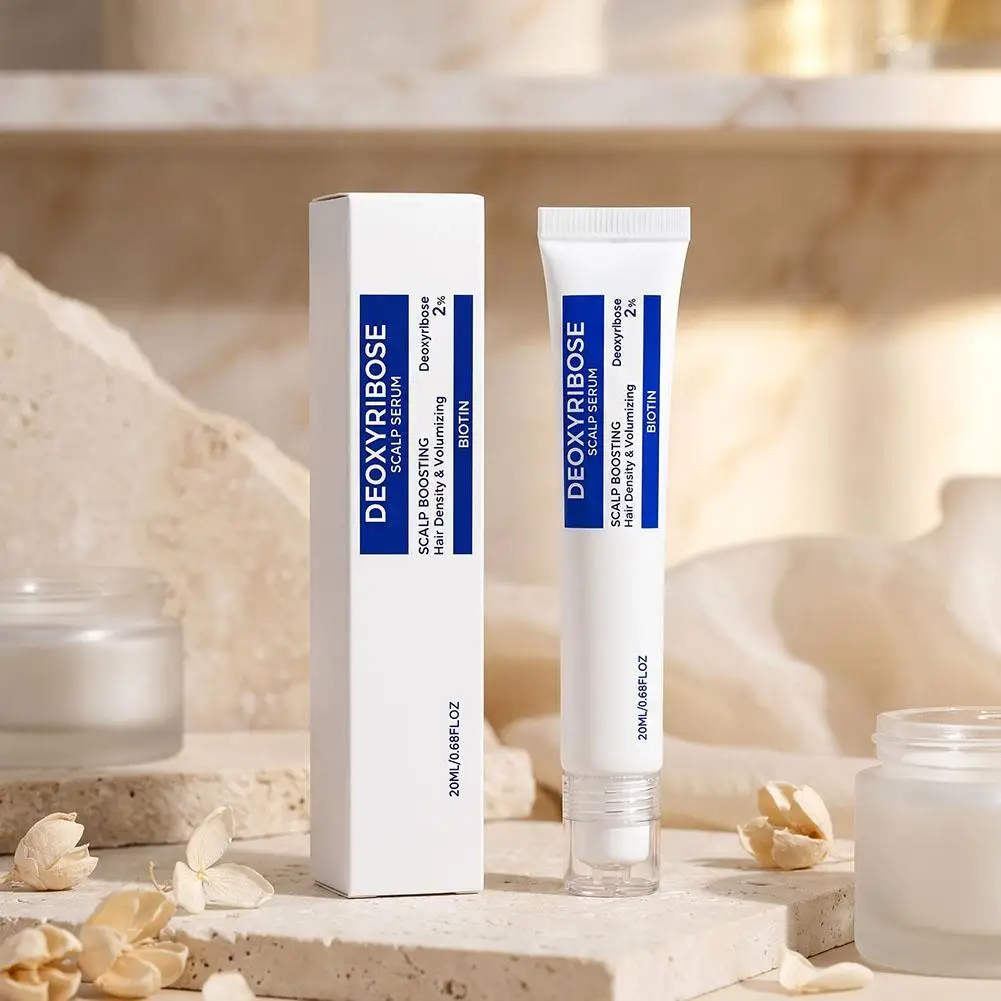 Deoxyribose Kopfhaut-Booster-Serum Haardichte-Volumen-Essenz Erfrischende Nicht-Fettige Kopfhautpflege Roll-on Haarpflege – Detail 5