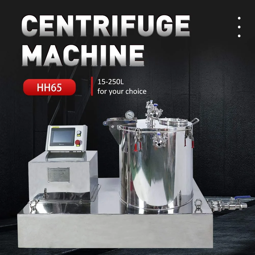 ZOIBKD Supply HH-15L Plant Extraction Liquid Centrifuge 300mm with Jacket 2000r/min