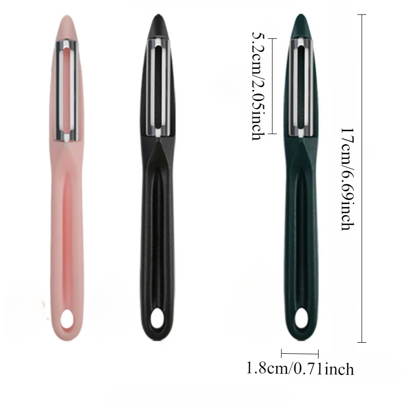 Peeling Tool Stainless Steel Peeler Multi-Function Potato Peeler Fruit Melon Peeler Sharp and Easy to Use Kitchen Vegetable Peel