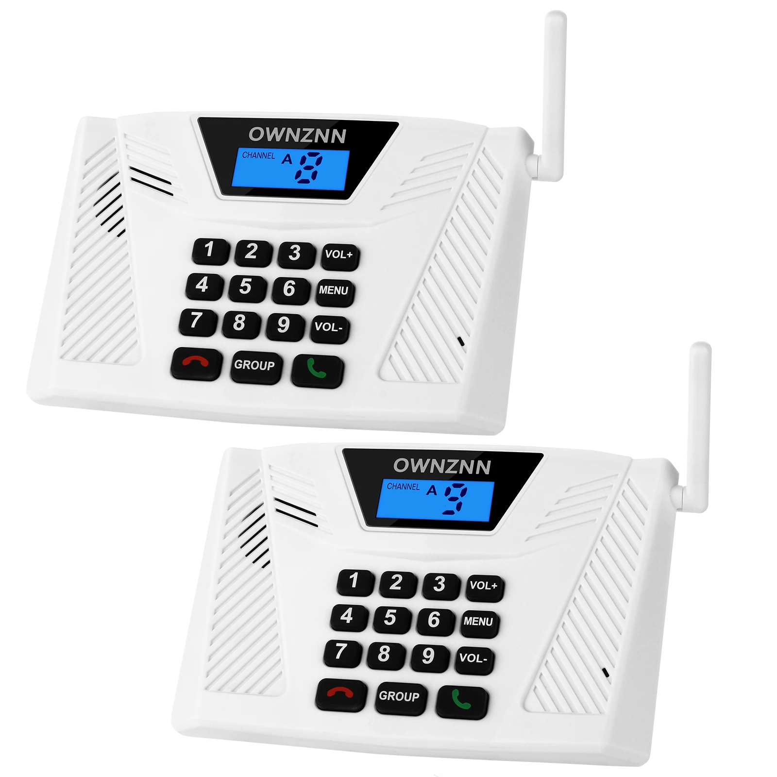 Wireless Home Upgraded Version F60 Intercom System Hands-Free Two-Way Communication Home Intercom System Is Suitable for Enterpr