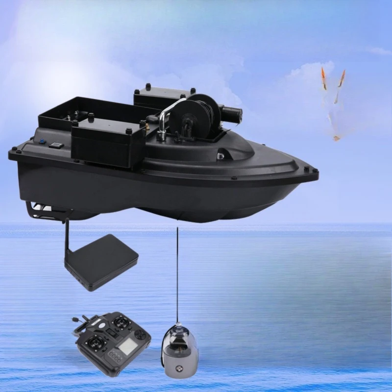 Lower fish finder 360 degree rotation HD underwater camera no light night vision panoramic wireless visual nesting boat