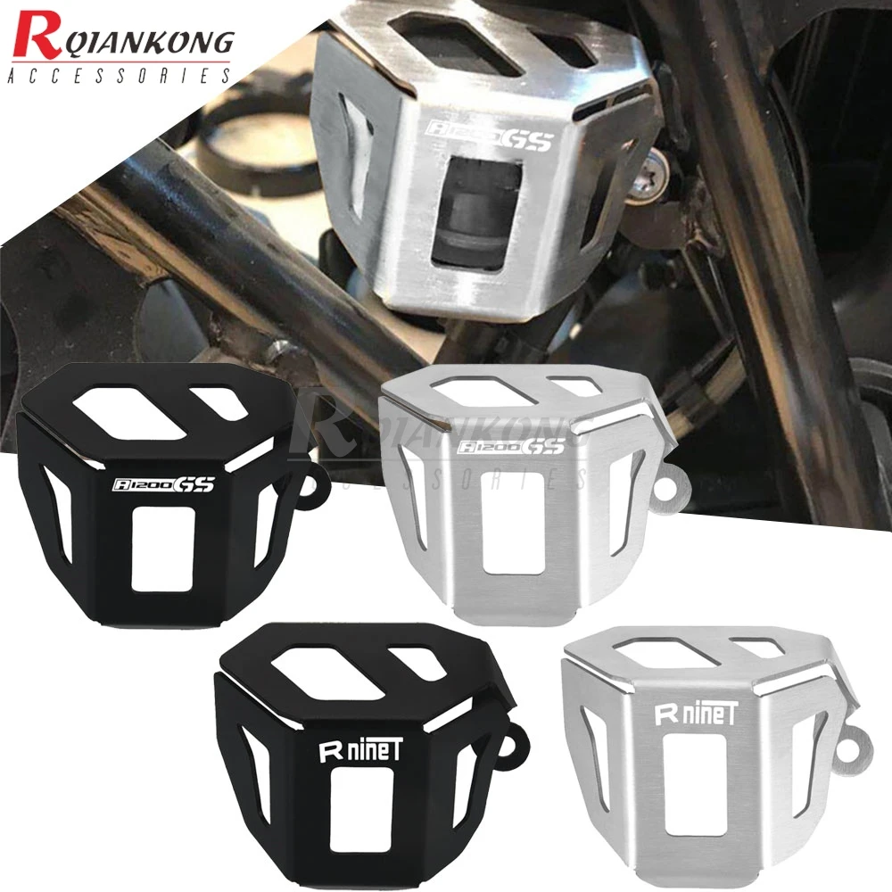 Motorcycle Rear Brake Fluid Reservoir Guard FOR BMW R nine T /Pure/Racer/Scrambler RnineT Urban G/S 2014-2021 2020 Tank Cover
