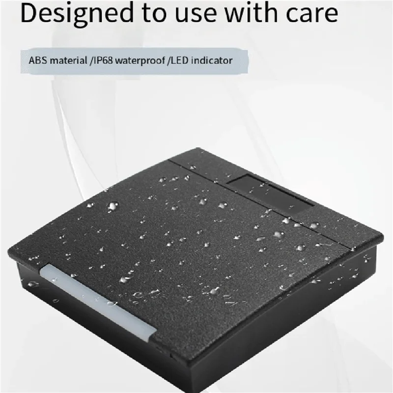 

A10R New Products RFID 125Khz ID Card Reader 13.56Mhz For Mifare TCP IP HTTP Modbus Ethernet LAN RJ45 Network Card Reader Durabl