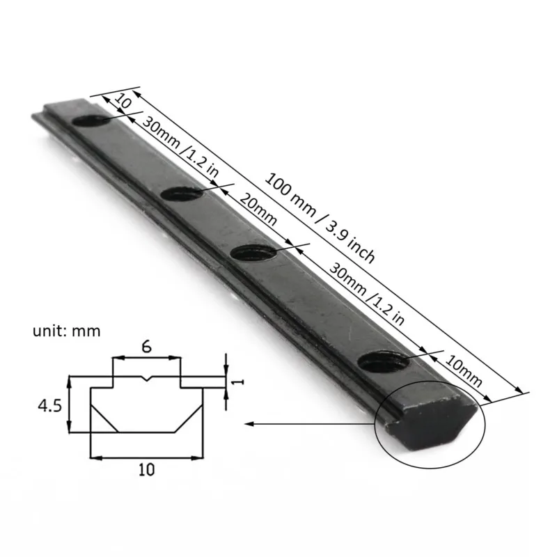 2020 Aluminum Extrusion T Slot Corner Bracket Extruded Hardware Straight Line Connector with Screw for 20 Series Aluminum