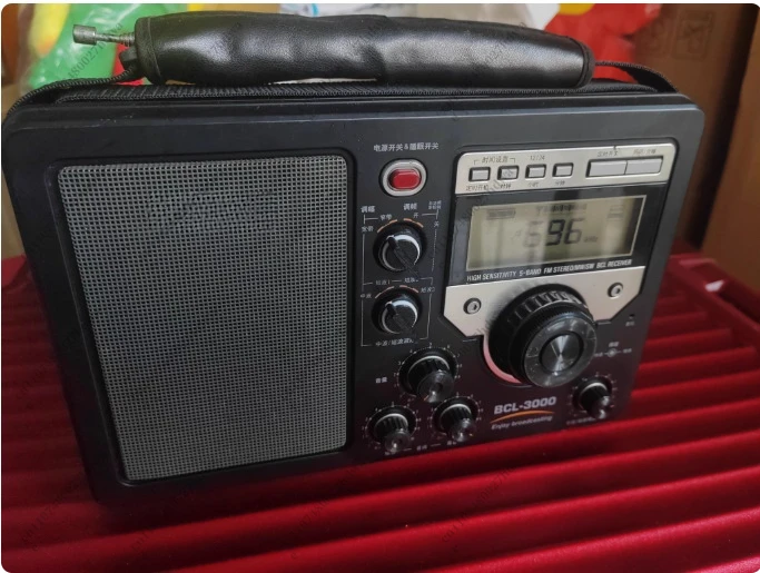95%New Stereo two-channel output high-end home radio BCL-3000 full band ssb single sideband aviation band