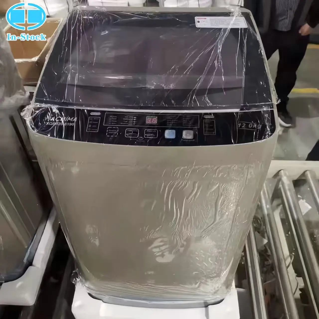 12kg Top Load Fully Automatic Washing Machine Washing And Dehydrator Two-in-One Single-Tub Washing Machine