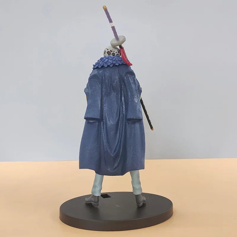 Patung Anime Jepang 20cm satu bagian DXF Wano Country Trafalgar Law PVC koleksi Model hadiah mainan