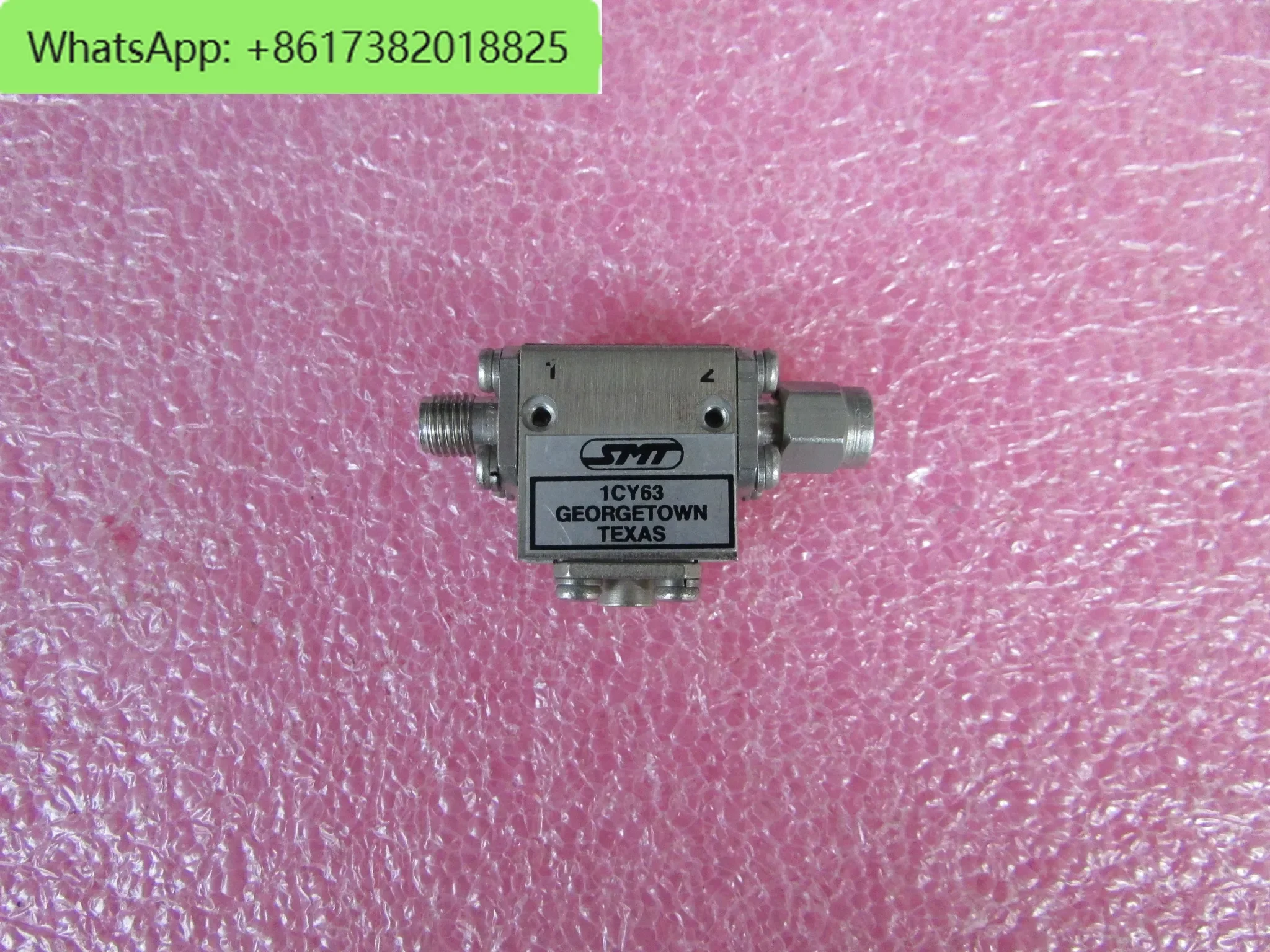 SMT imported 1CY63 4.1-5.4GHz SMA RF RF microwave coaxial broadband isolator