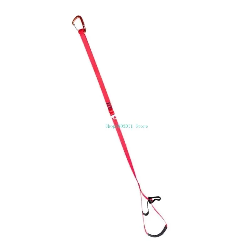 

T3LD Climbing Ascenders Belt Foot Loop for Rock Climbing, Mountaineering, Hikings