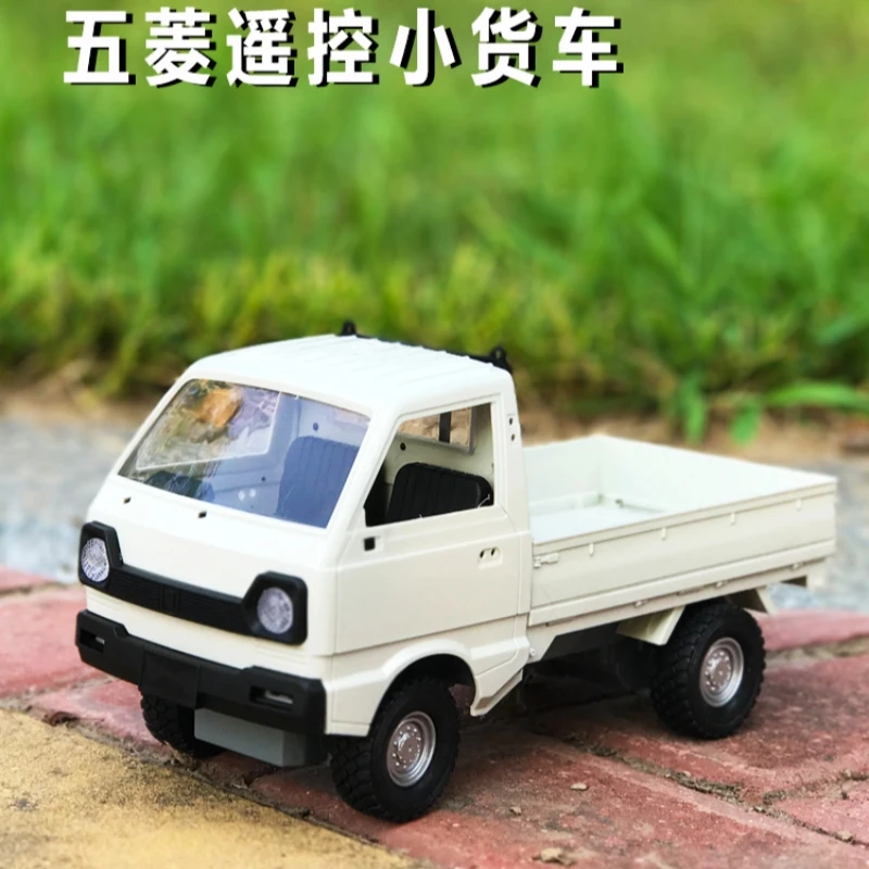 1:10/1:16 Wpl D12 Inertia Car Simulation Drift Climbing Truck Led Light Cargo Toys No Remote Control Car Model Kid Gift