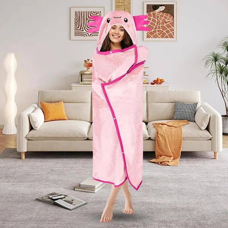 Wearable Blanket Hoodie Warm Wrap Wearable Blanket Hooded Blanket Warm Cozy Blanket Sweatshirt Winter For Girlfriend Mom