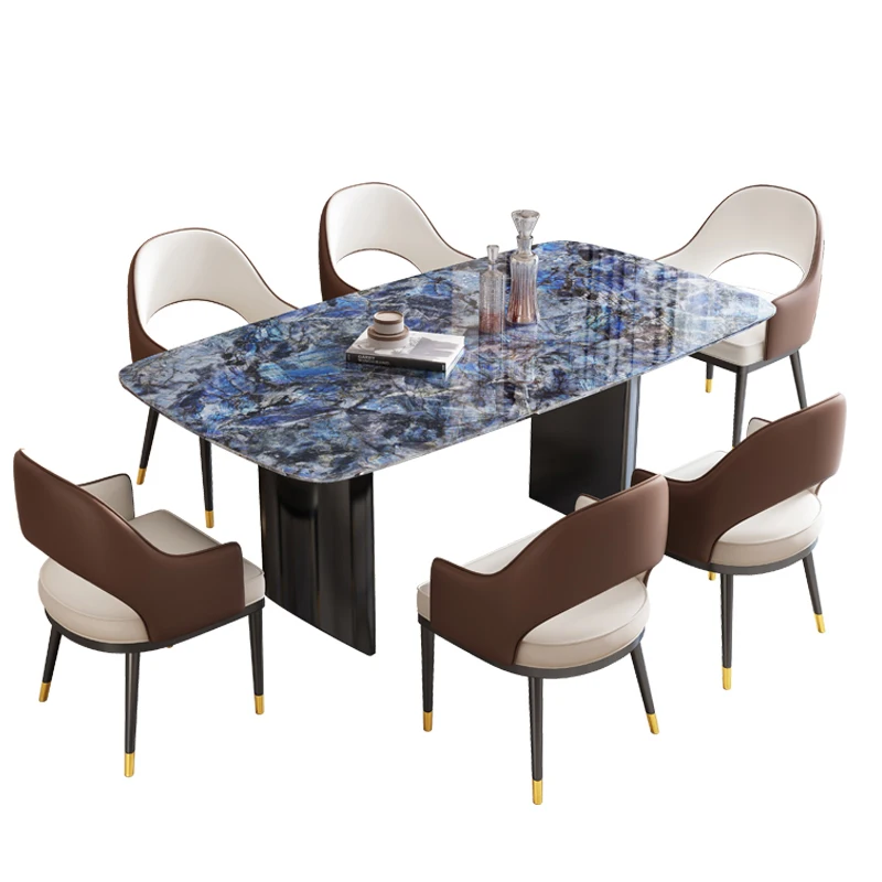 

Italian luxury high-end marble dining table super spar