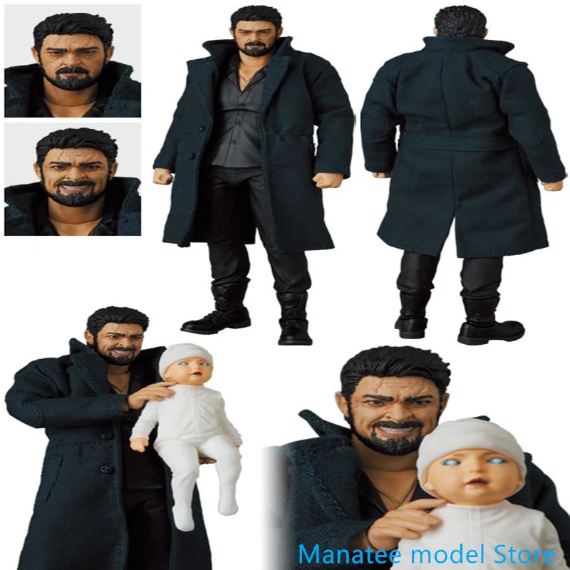 In Stock Medicom Original MAFEX No.154 MAFEX WILLIAM BILLY BUTCHER THE BOYS Original Collection Model Anime Action Figure