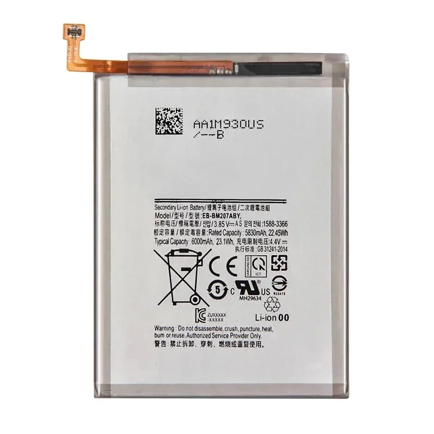 Battery For Samsung Galaxy Note 10 NoteX S10 A01 A10S M11 5G S20 S20+ Ultra A31 2020 Edition M30s SM-M3070 SM-A2070