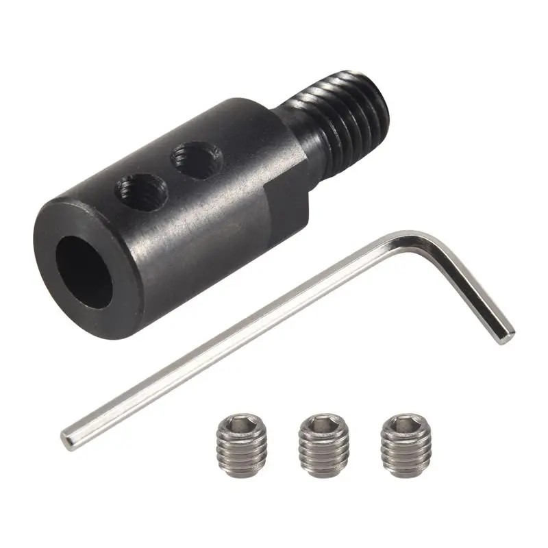 Must Have 1Pcs M10 Dc Motor Shaft Drill Adapter For Saw Blade Connection Coupling Joint Connector Coupler Sleeve Tools Accessori