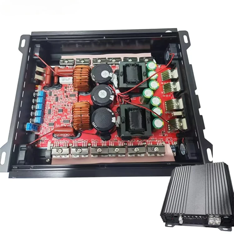 Brazilian Style High Power 1-CH Car Amplifier RMS Power 5000W@ 1Ω/ 2500W@ 2Ω/1600W@ 4Ω Class D Car Stereo Monoblock Amplifiers