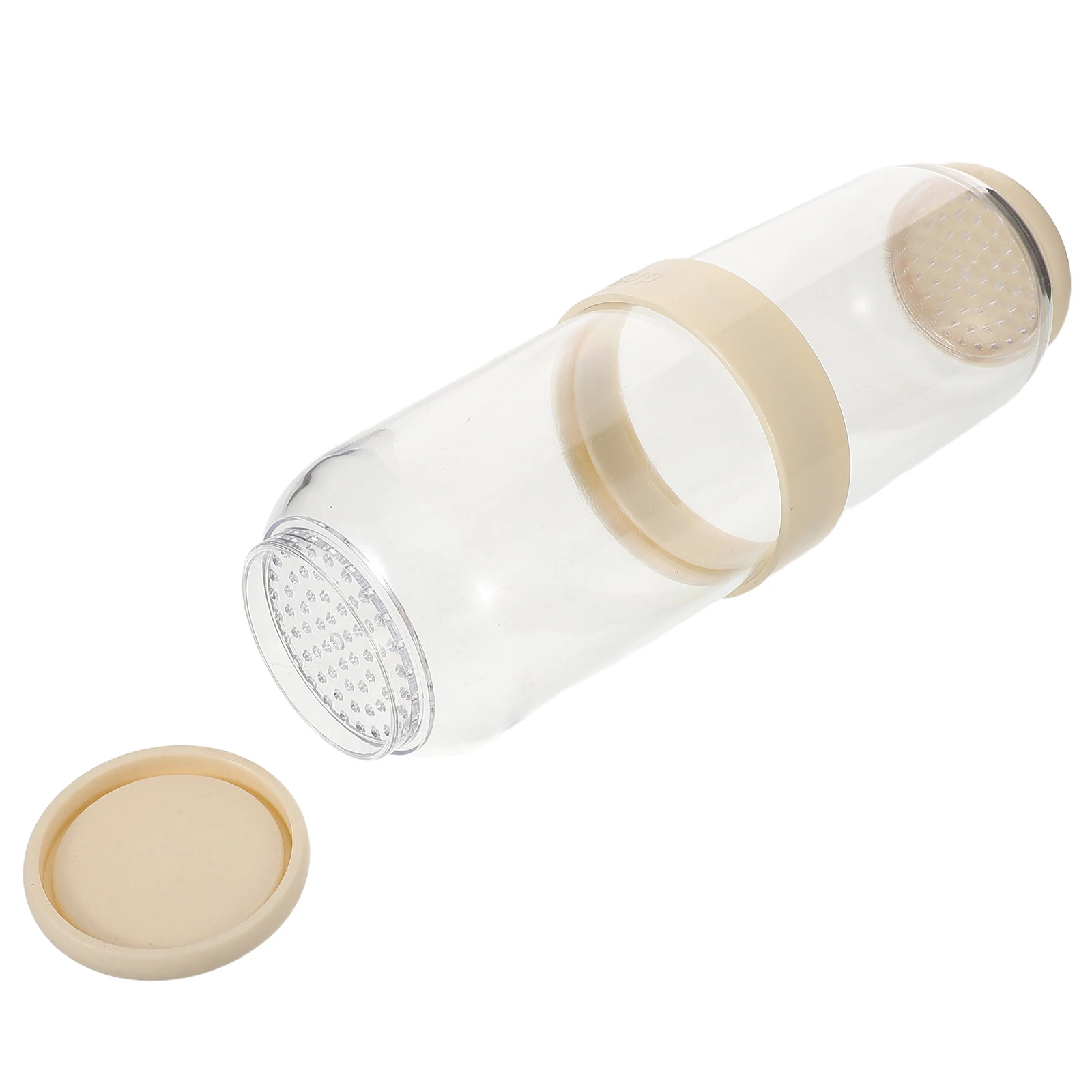 

2pcs Portable Travel Wash Cup Toothbrush Holder Case Mouthwash Container Plastic Cups For Home And Business Use