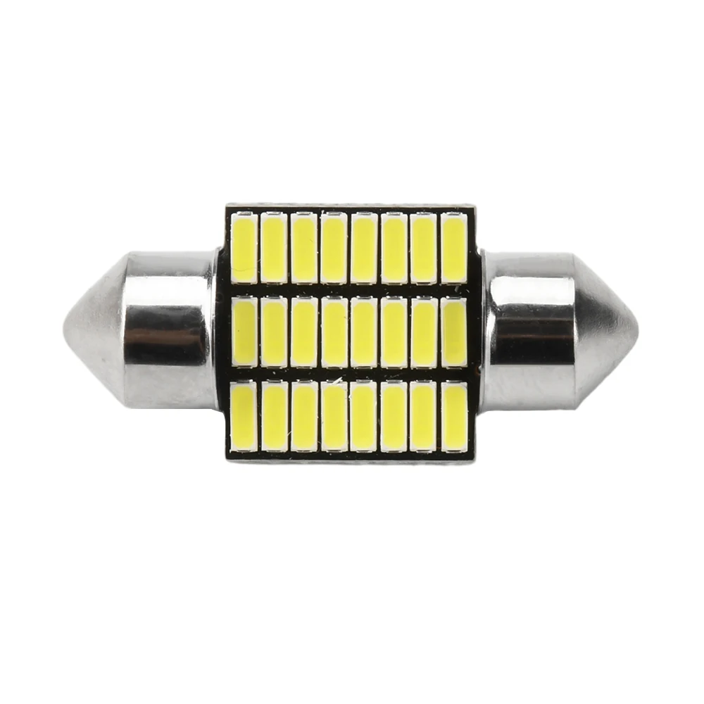 1pcs 24/30/36/39 LED SMD Light 300LM 12V 2W for Car Interior Ceiling Trunk License Plate Light 12V Dome Light