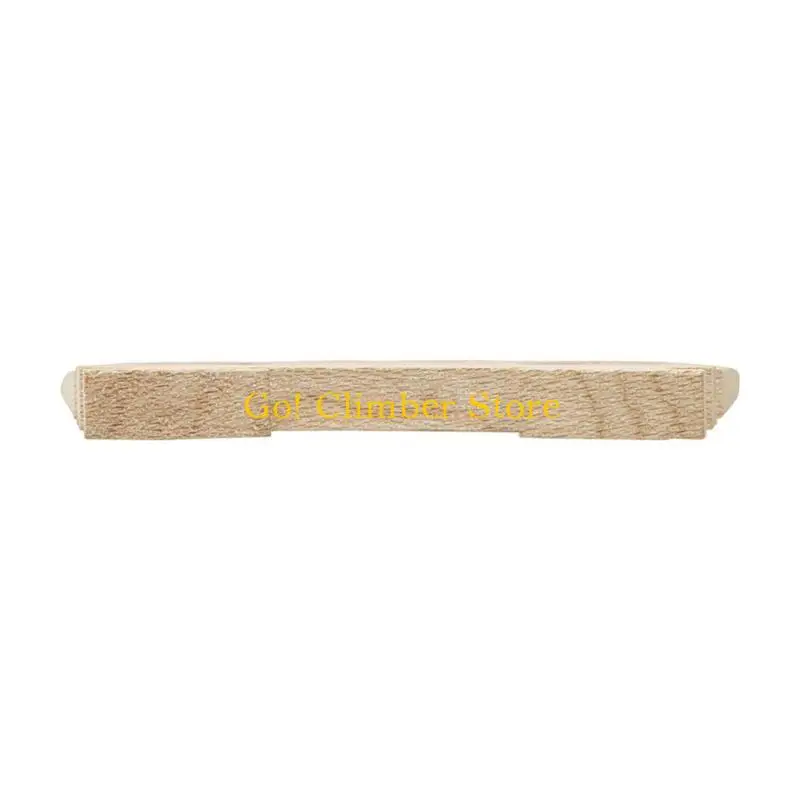 Q84C Violin Bridges Fiddles Maple Wood for 4/4 Size Instrument Accessories Violin Strings Bridge Part Tools 50x35x5mm