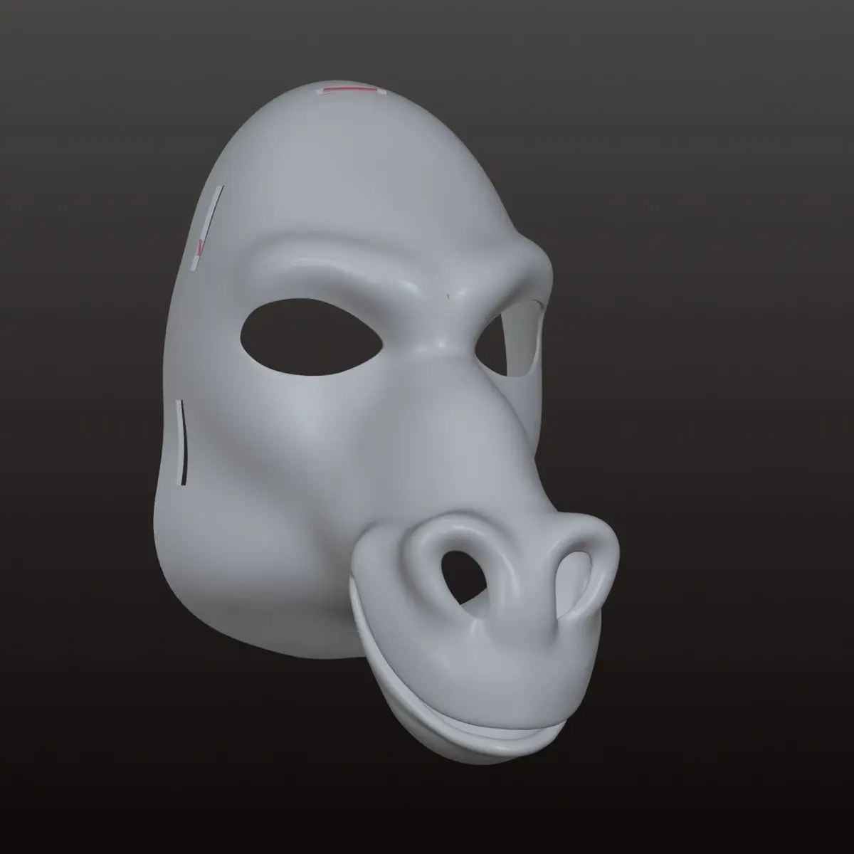 American Style Basic Mask Semi Realistic Animal Head Skull Cute Handsome Horse Skull 3D Printed  Horse Fursuit DIY Accessories