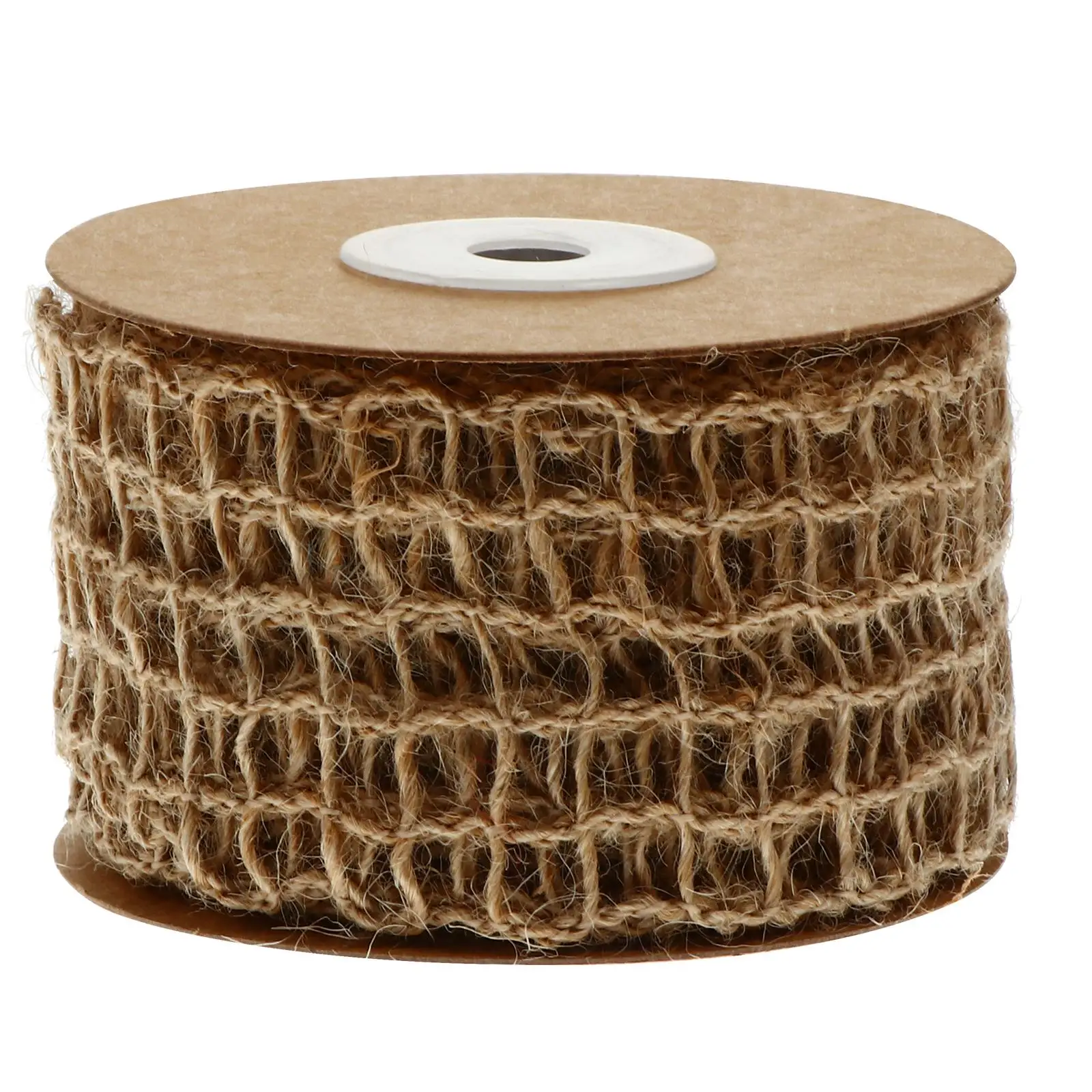 

Hollow Linen Ribbon 5 Yards Wrapping Rope DIY Craft Decorative Braid Garden Decoration Manual DIY Rope Craft