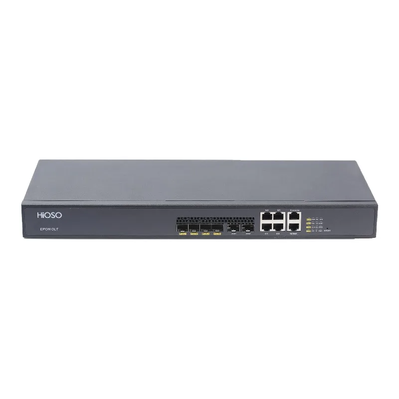 HA7304VX-ADC With PON Modules 4PON EPON OLT Dual Power Supply 1U Rack Type Best-Selling Fiber Optic Equipment FTTx