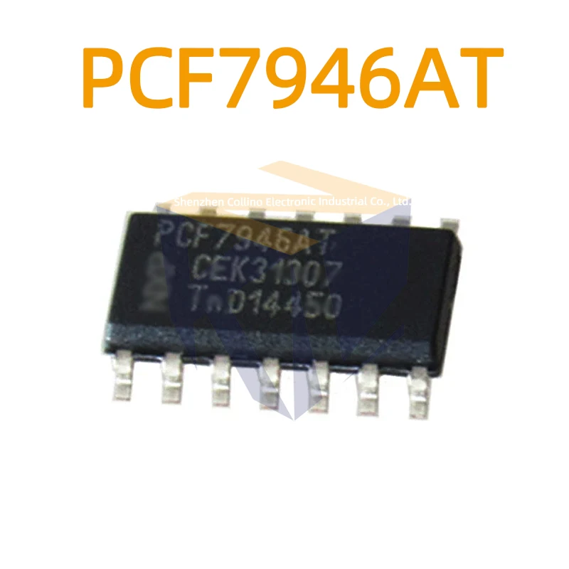 2-4pcs PCF7946AT TL084IDR SOP14 Security Transponder plus Remote Keyless Entry HITAG2PLUS integrated circuit