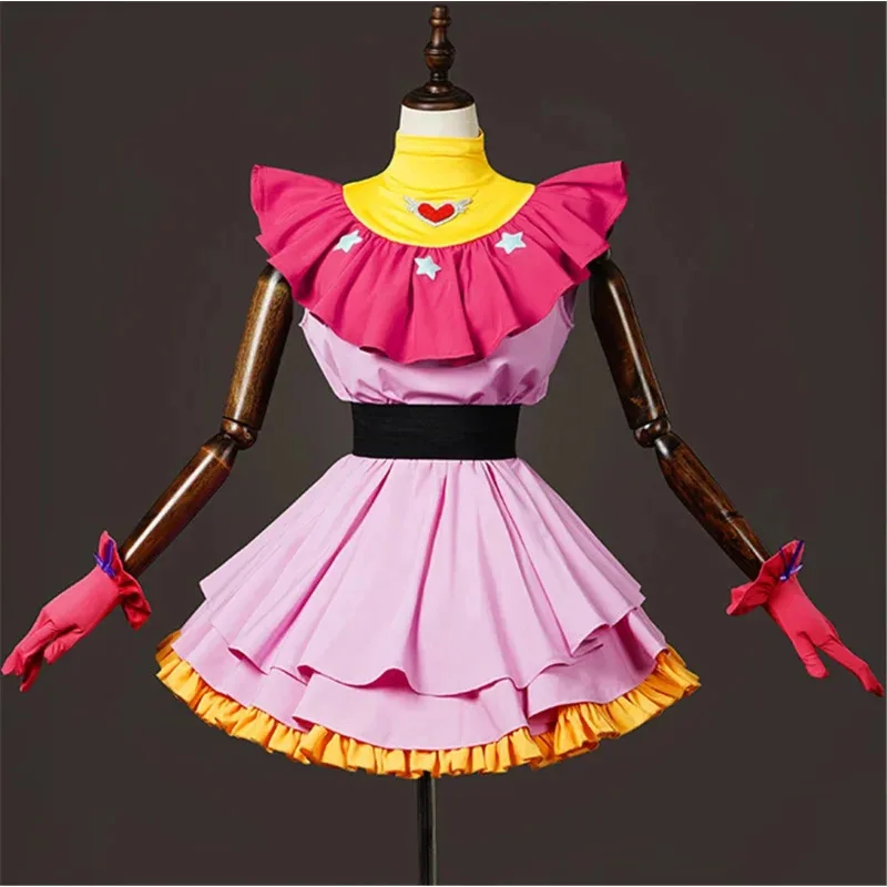 Nuevo anime japonés Oshi no Ko niño homino AI cosplay disfraz actuación de Halloween vestidos de baile cumpleaños rosa lolita dr ujfj