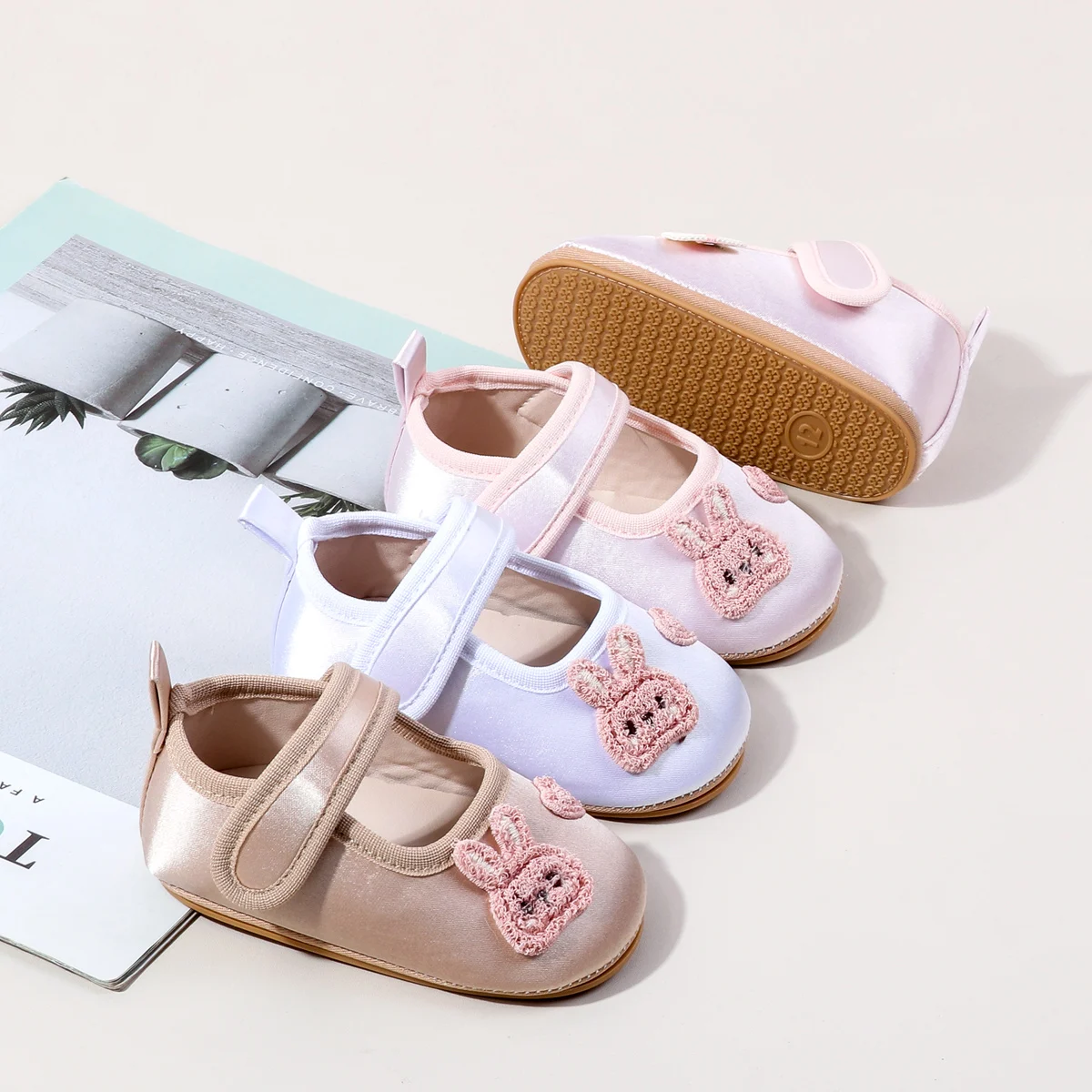 New Style Spring Summer Cartoon Print Baby Pre-Walker Shoes Soft Rubber Sole Non Slip Indoor Toddler Shoes For 0-18 Months Baby