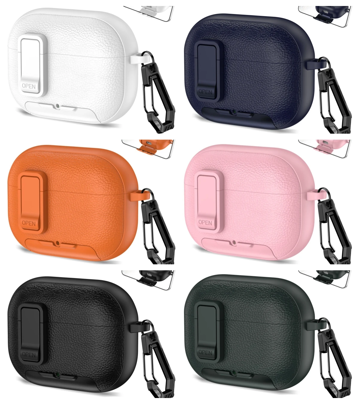 For Huawei FreeBuds SE4 ANC Case with Stand, Shockproof Magnetic Lock Cover, Support Wireless Charging, Anti-Loss