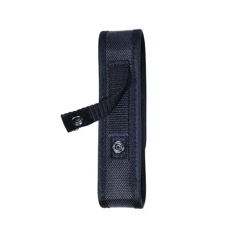 المحمولة النايلون مصباح يدوي حقيبة سوداء قابل للتعديل LED الشعلة الحافظة الخصر حقيبة الصيد