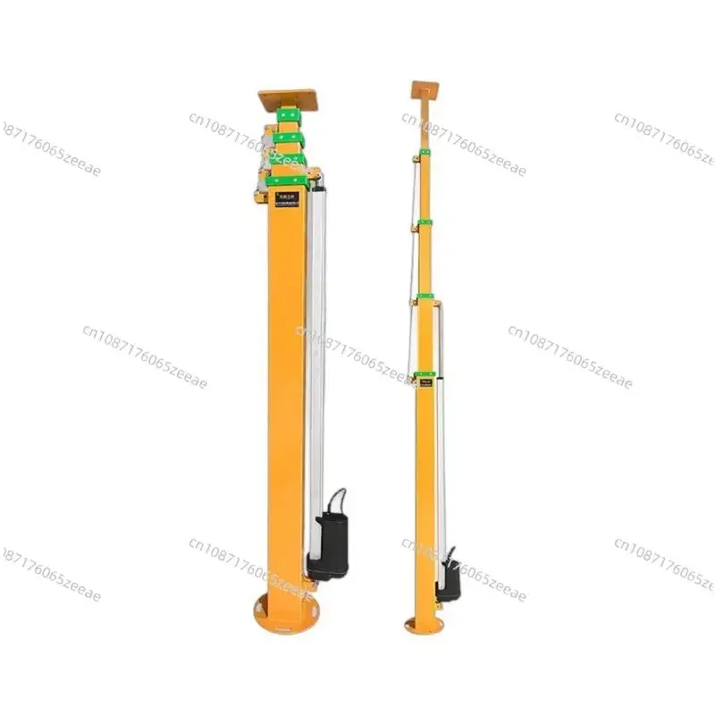 Portable hydraulic mast hand lift mobile is lifting rod factory direct sales 3 meters 4 meters