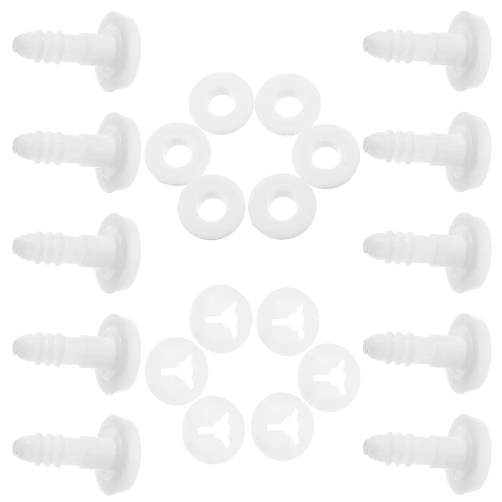 

50Sets Flexible Movable Plastic Joints Multi Angle Joint Connector Parts for DIY Soft Animal Craft Making DIY Craft Joints