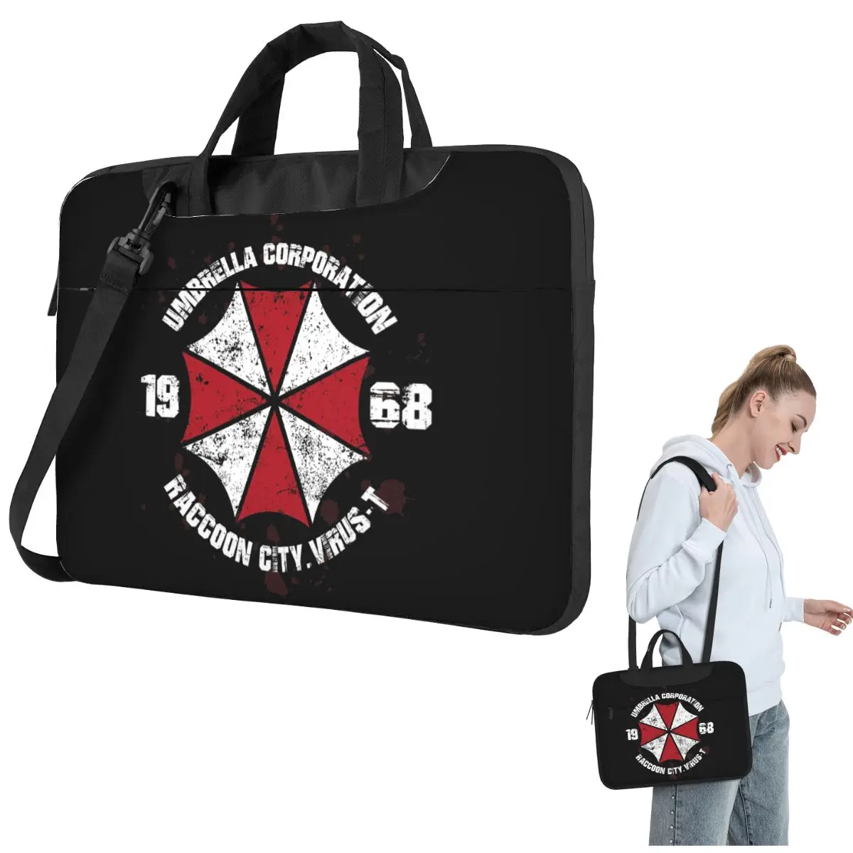 Movie Game Corporation Umbrellas Laptop Bag Protective Case Computer Bag 13 14 15.6 Inch Notebook Pouch For Macbook Pro Air