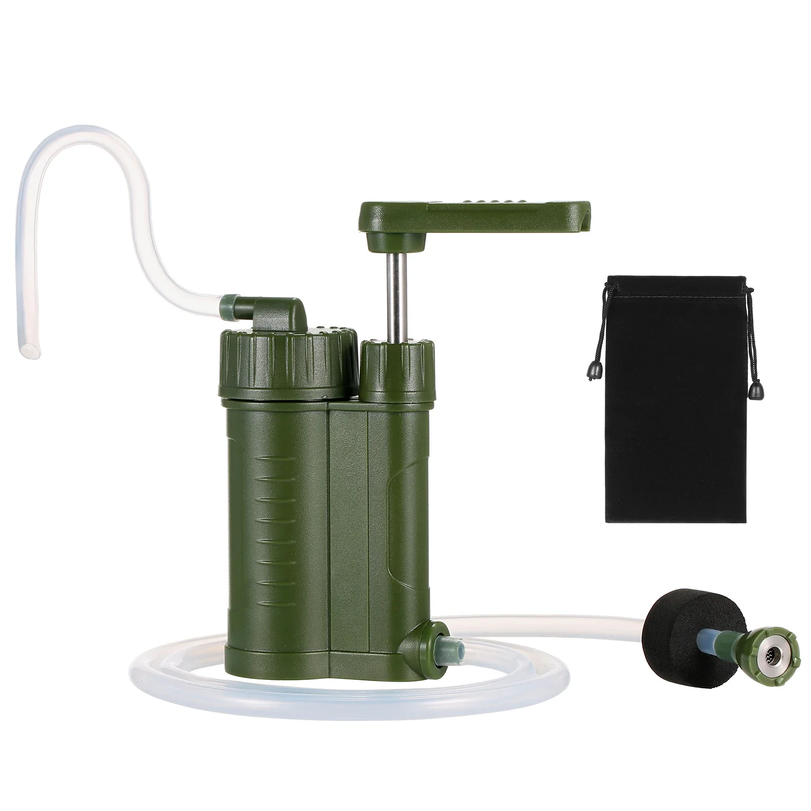 

Outdoor Water Filter Straw Water Purifier Cleaner Water Filtration System Camping Hiking Safety Emergency Survival Equipment