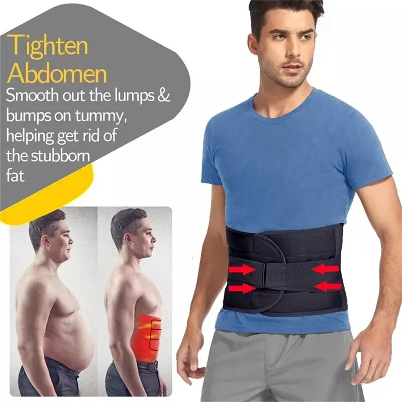 Waist Support Belt Sports Safety Fitness Body Shaping Adjustable Back Brace Weight Lifting Lumbar Support Sciatica Pain Relief