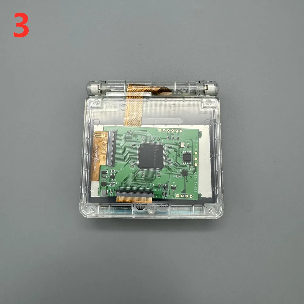 2,9-дюймовый ЖК-экран IPS высокой яркости оригинального размера подходит для Gameboy Advance SP GBASP с поддержкой пиксельного режима