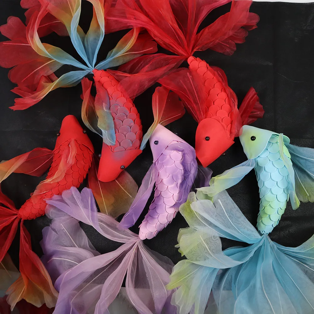 

Handmade Koi Fish Scene Layout Party Supplies Wedding Background Pendant Photography Props Hanging Decoration Pendant