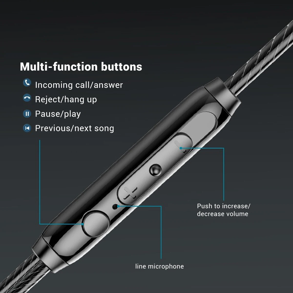 Wired Air Conduction Type-C 3.5mm Earphone Earclip With Microphone Mic Headphones Earring Sports Headset For Running Yoga