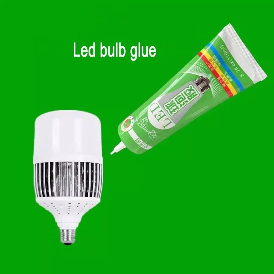 3.7fl.oz 110ml LED Bulb PP PE Glue Universal Soft Adhesive Glue for Aluminum Bulb ampshades Plastic Metal Wood Ceramic Ceramics