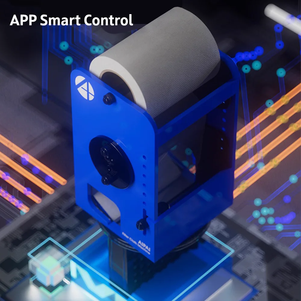 AIPAI FIO Smart Filter Roller System APP-Controlled Automatic Filter Cloth Machine Series-Connectable for Reef Tanks and Marine
