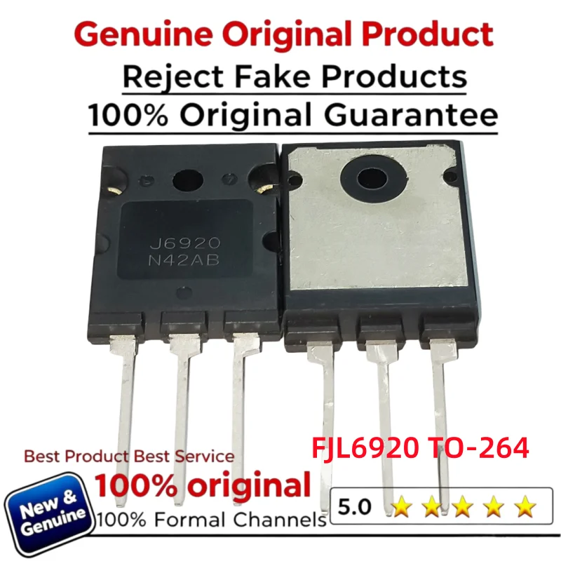 5-10-20pcs New Original J6920 FJL6920 20A 1700V Powerful Transistor In Stock Electronic Components Good Quality TO-264