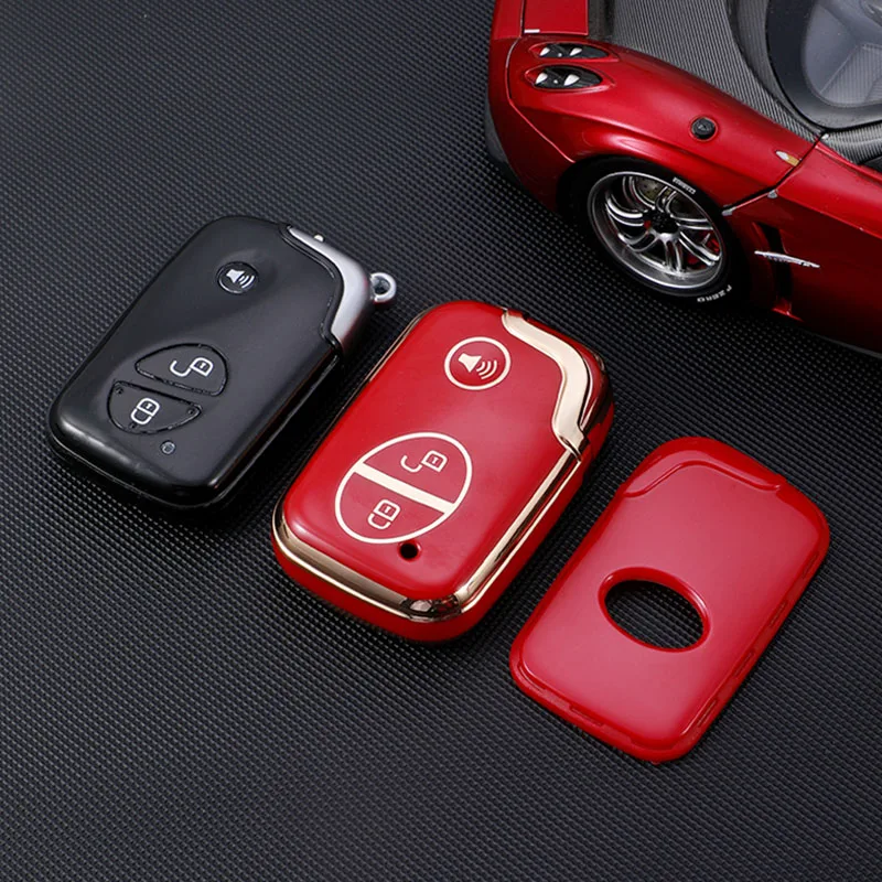 3 buttons Soft TPU Car Key Fob Cover Case Smart Remote Shell Holder for BYD S6 S7 G3 L3 M6 L6 E6 F0 F3 Keychain Protector