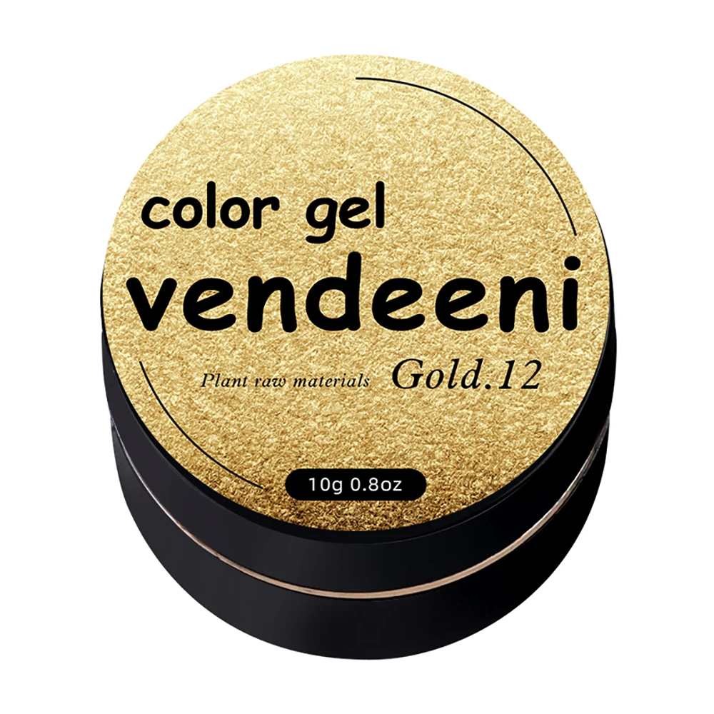 Vendeeni 12 Colors Painting Gel Nail Polish Colorful Drawing UV LED Soak Off Gel Lacquer Painted Gel Varnish For Nail Art Design