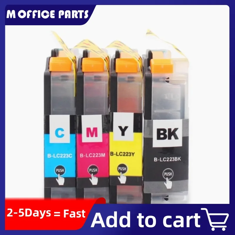 LC 223 LC223 223 Ink Cartridge Compatible For Brother DCP-J4120DW MFC-J4420DW MFC-J4620DW MFC-J4625DW MFC-J5320DW Printer