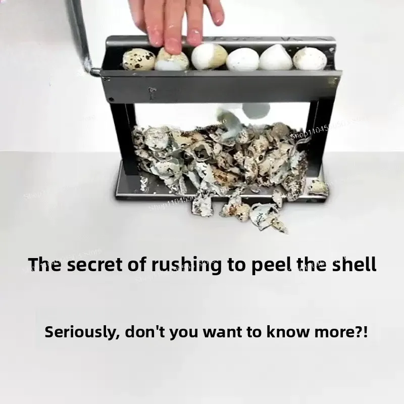 Portable Manual Egg Huller Household Hand Roll Quail Egg Peeler Manual Quail Egg Peeler Sheller