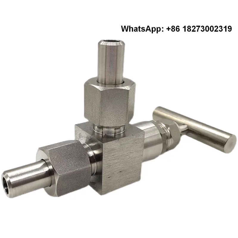 

J24W-320P angle needle va lve 304 316 stainless steel angle valve thread needle va lve globe valve