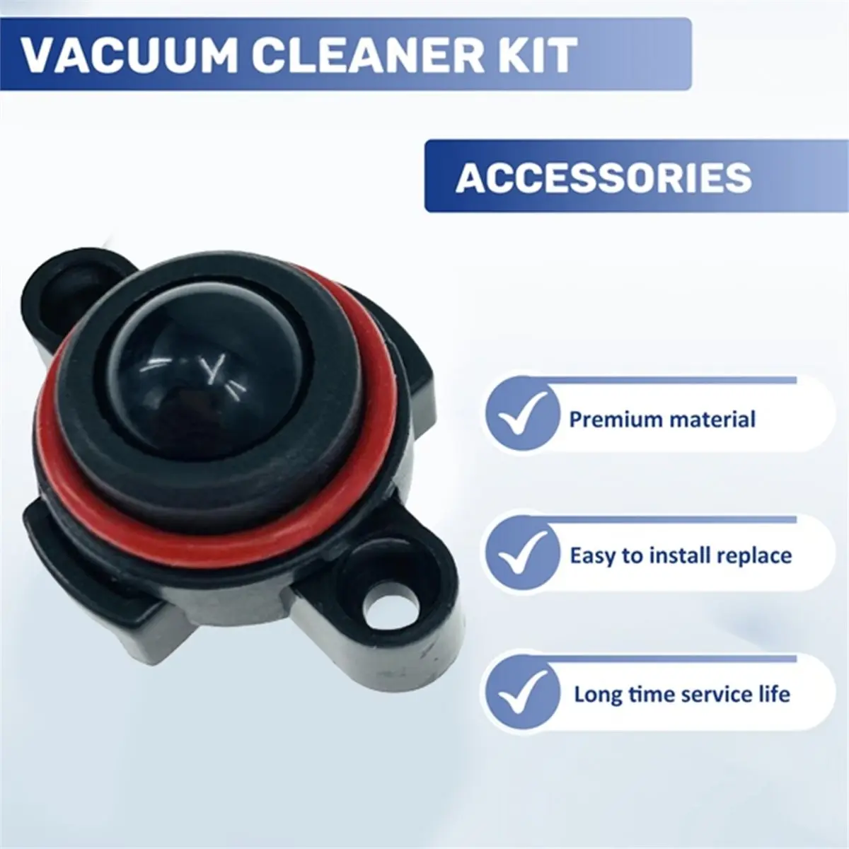 【BRILLIANT 】Vacuum Omni Directional Wheel for H15 / H15Pro / H12 Dual FlexReach / H15S Wheel Caster Guide Wheel Spare Parts